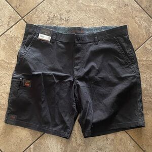Men's Black Cargo Shorts